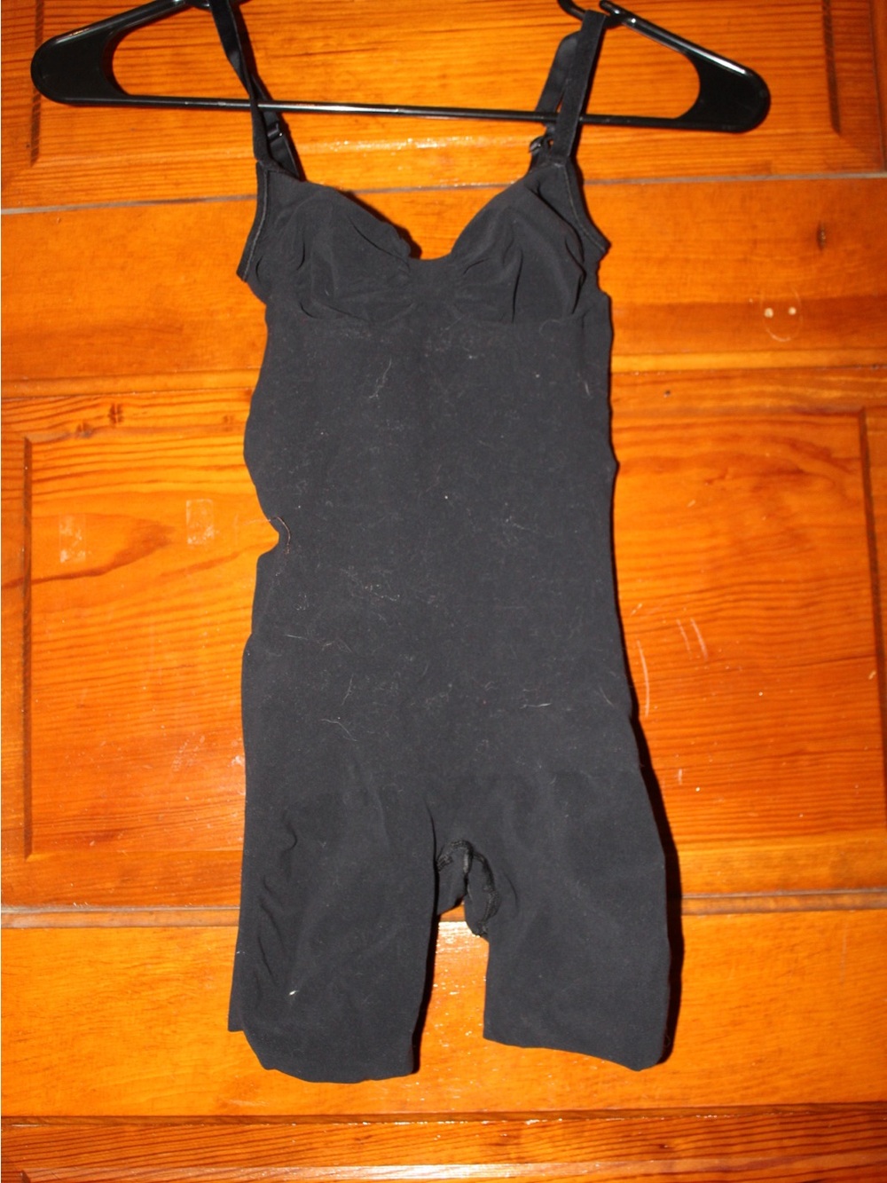 SKIMS Black Shaping Bodysuit